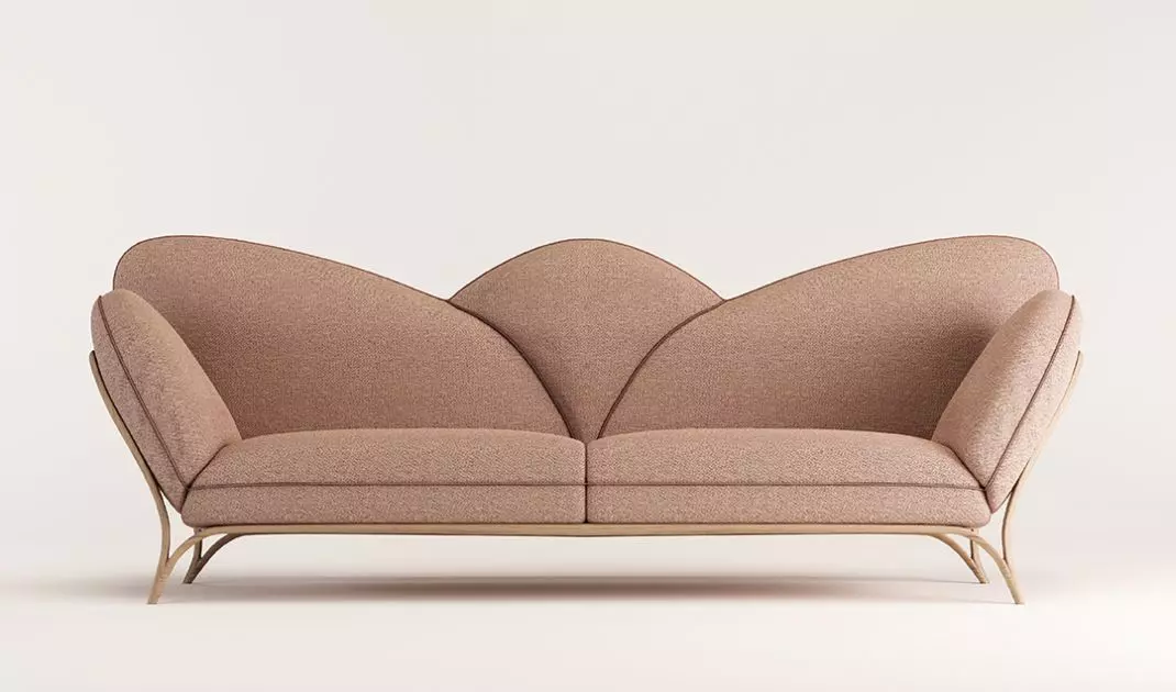 Sofa „Kwiat Lotosu” – projekt Bogusława Barnasia, założyciela BXB studio