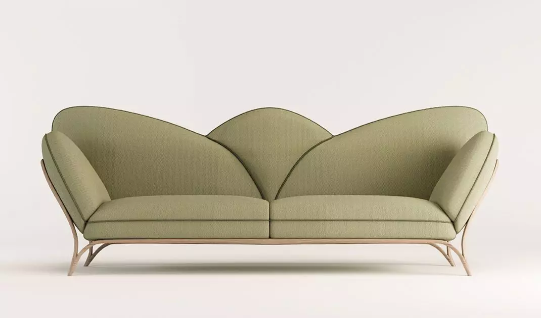 Sofa „Kwiat Lotosu” – projekt Bogusława Barnasia, założyciela BXB studio