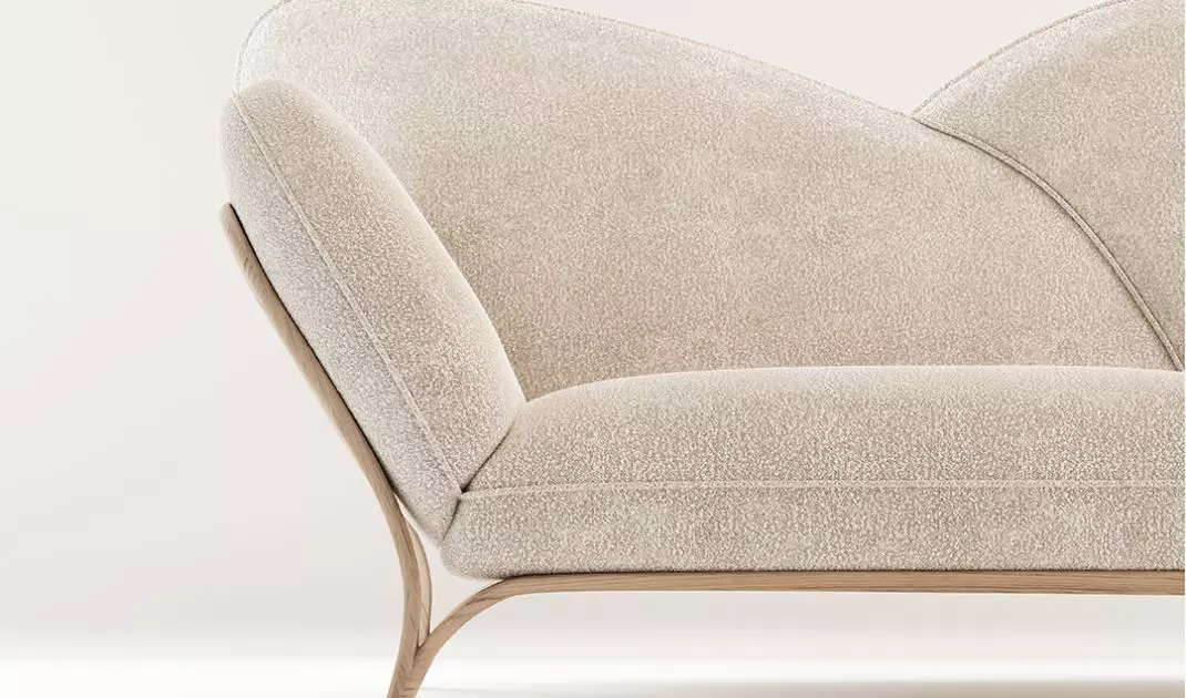 Sofa „Kwiat Lotosu” – projekt Bogusława Barnasia, założyciela BXB studio
