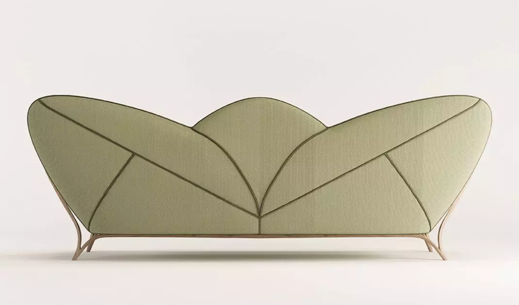 Sofa „Kwiat Lotosu” – projekt Bogusława Barnasia, założyciela BXB studio