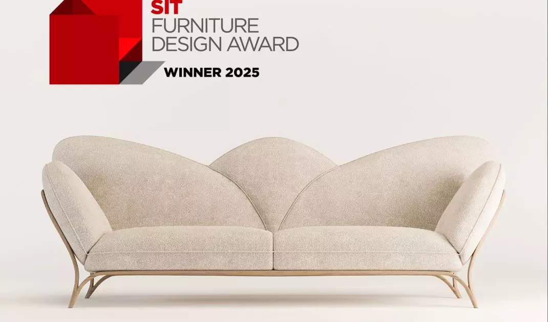 Sofa „Kwiat Lotosu” – projekt Bogusława Barnasia, założyciela BXB studio