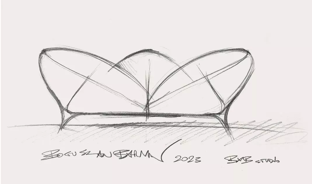 Sofa „Kwiat Lotosu” 