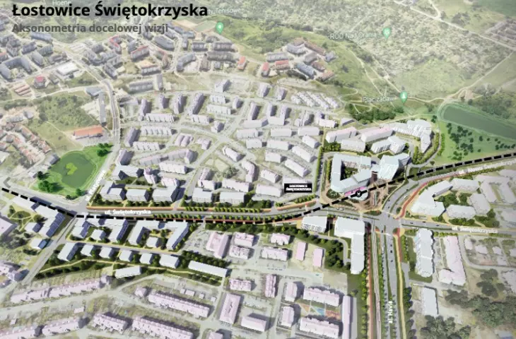 Łostowice Swietokrzyska - concept 
