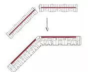 diagram zmiany komunikacji w budynku