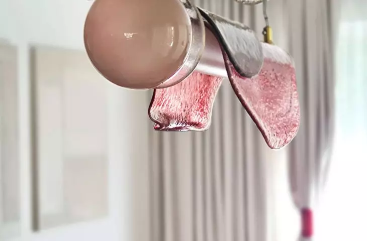 Lamps directly reference Dali's fluid forms
