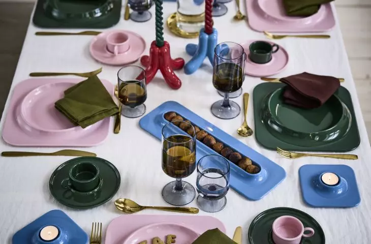 Westman's collection for IKEA includes 12 items ranging from porcelain to candle holders and lanterns to an unusual vase