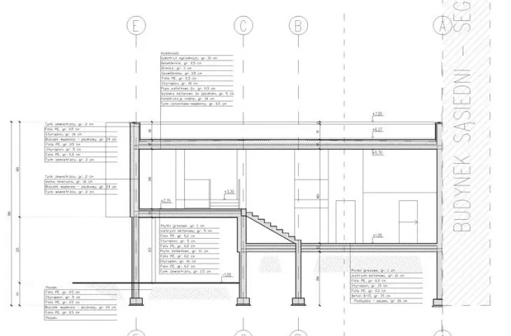 B-B section