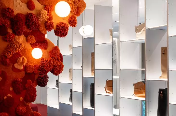 The project was completed for a multi-brand high-end fashion store in Athens, Luisa World.