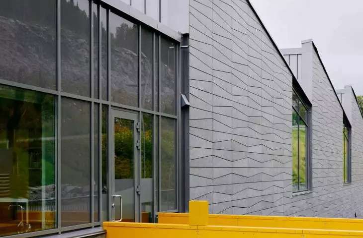 Ånderkleiva fish farming facility in the Norwegian municipality of Ibestad