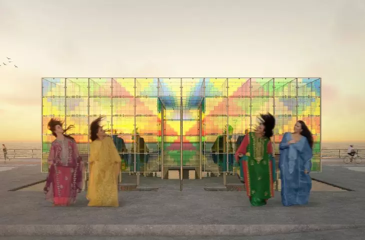 Chromatic Echoes Pavilion