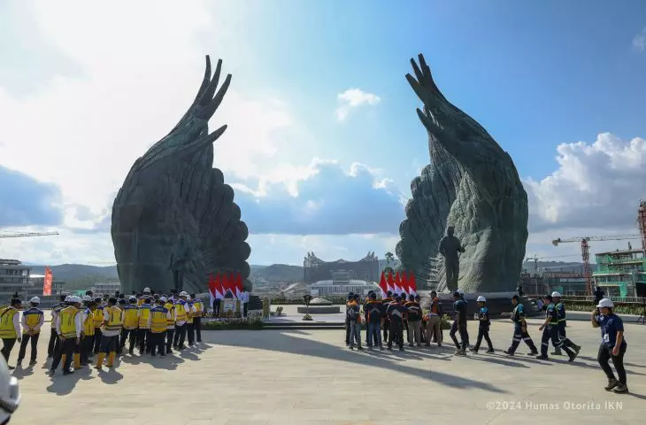 Kusuma Bangsa Park in IKN, Indonesia