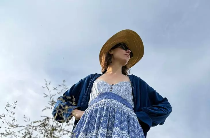 Julia Kromolicka, a textile and clothing designer, will lead a workshop on artistic clothing repair