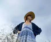 Julia Kromolicka, a textile and clothing designer, will lead a workshop on artistic clothing repair