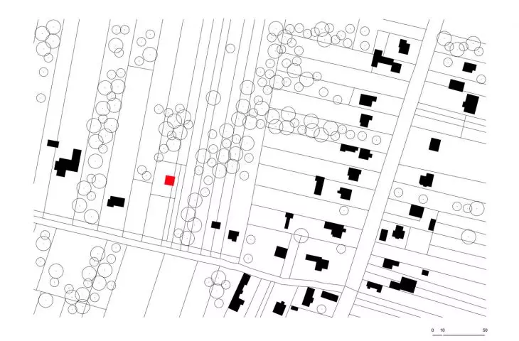 location of the FINN cottage in the village of Ossy