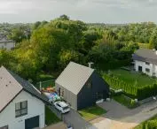 FINN house in Oswiecim, bird's eye view