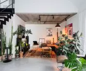 Interior of the FINN house in Oswiecim