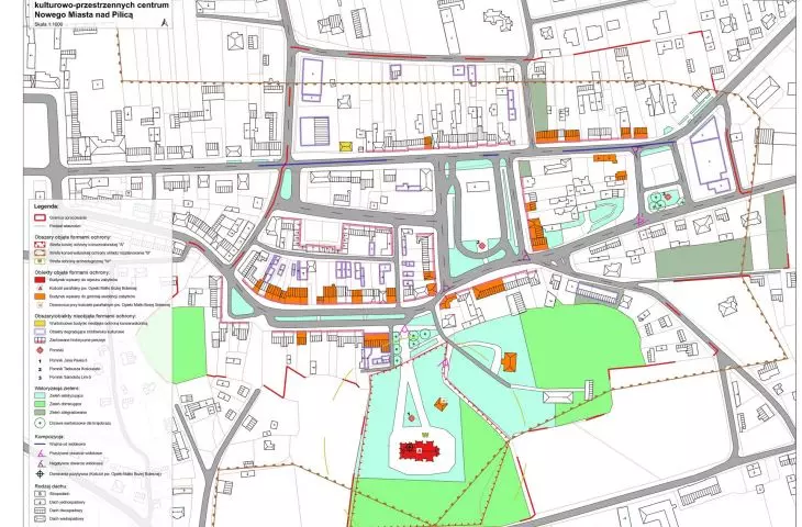 analysis of cultural and spatial conditions of the city center