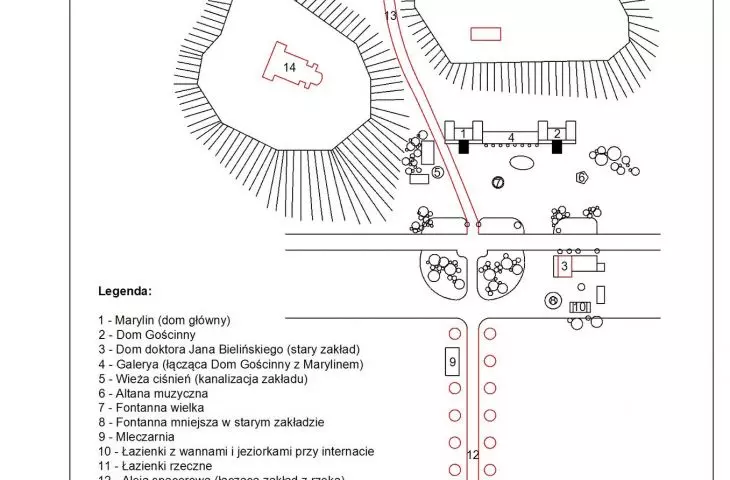 diagram of the reconstruction of the functional and spatial structure of the Natural Treatment Facility