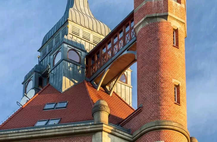 Borek water tower in Wroclaw