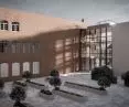 dziedziniec zachodni za dnia