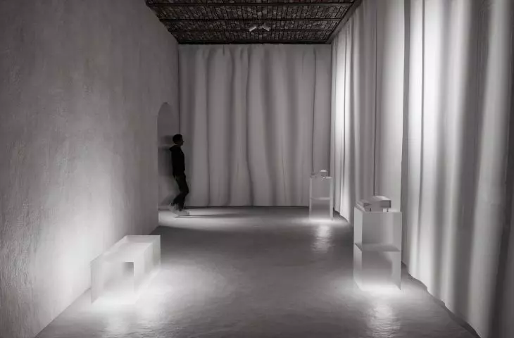 sala wystawowa podczas projekcji