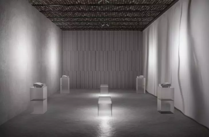 sala wystawowa podczas projekcji
