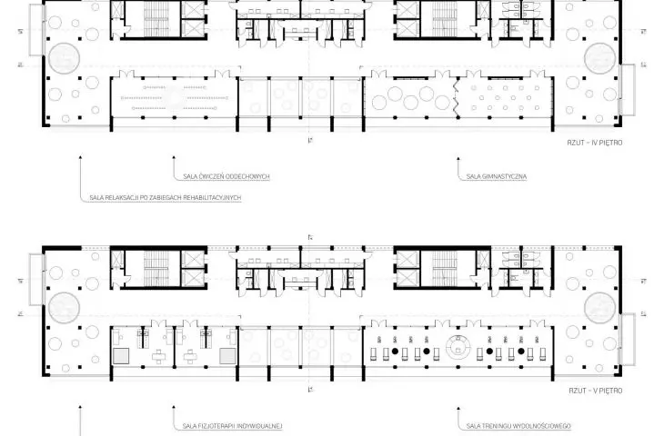 projection - floors IV-V