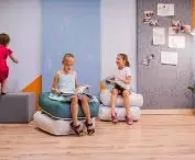The common room fosters learning and fun 