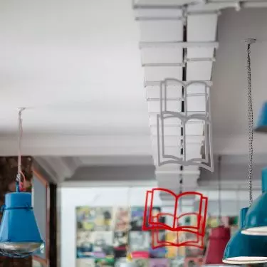 BIG BOOK CAFE is an inspiring place on the cultural map of Warsaw. It provides a space where in a creative way m