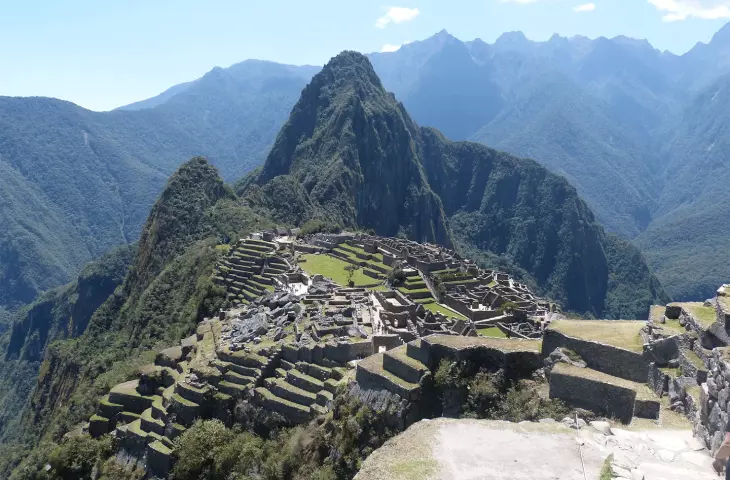 Panorama of Machu Picchu