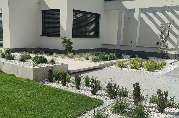Płyty lewitujące bianco crema; Lineage granit beige