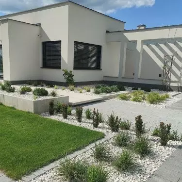Płyty lewitujące bianco crema; Lineage granit beige