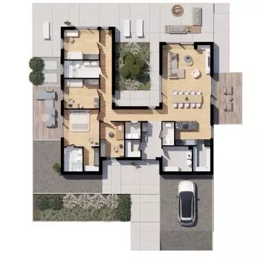 P.21 - plan without garage