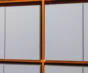 Modular cabinet seen up close