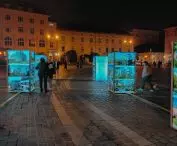 The outdoor exhibition 