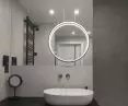 Lampa wisząca ring Led Moon idealna do oświetlenia lustra od LEDesign