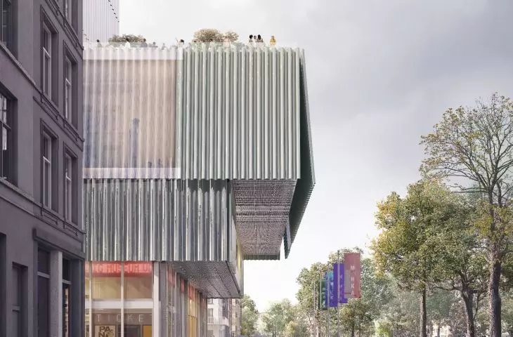 projekt nowego Muzeum Sztuki Współczesnej w Antwerpii (M HKA)