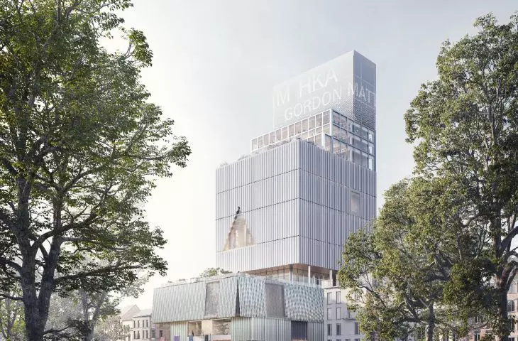 projekt nowego Muzeum Sztuki Współczesnej w Antwerpii (M HKA)