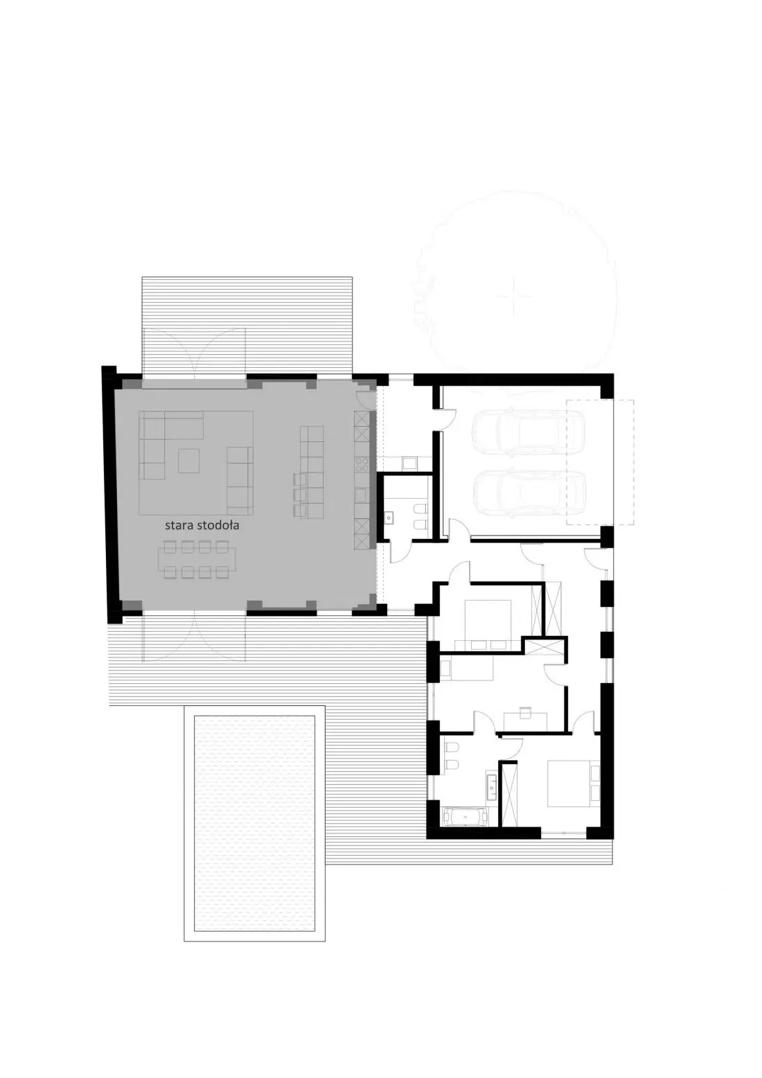 Stara stodoła na nowo - YATTA Architekci