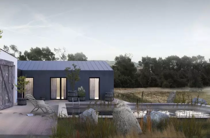 Extended section gives residents privacy