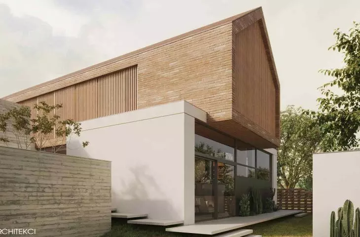 House in the town of Zibatá, Mexico