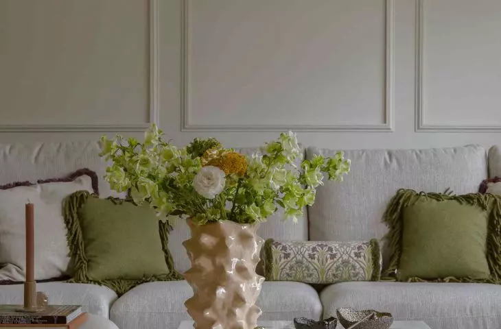 The coffee table was designed by Patrycja Turaj