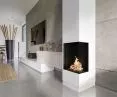 Leo gas fireplace in a modern interior