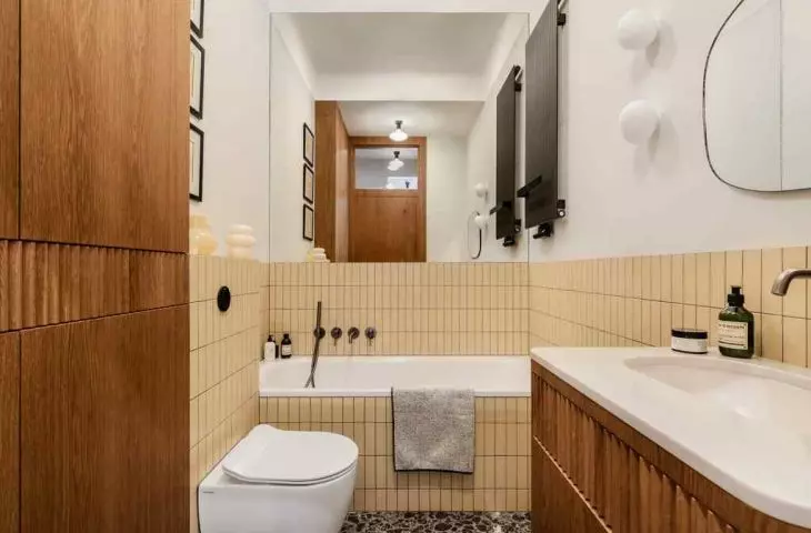 Bathroom in an apartment in Stary Mokotow