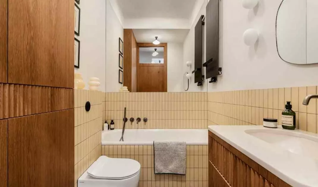 Bathroom in an apartment in Stary Mokotow