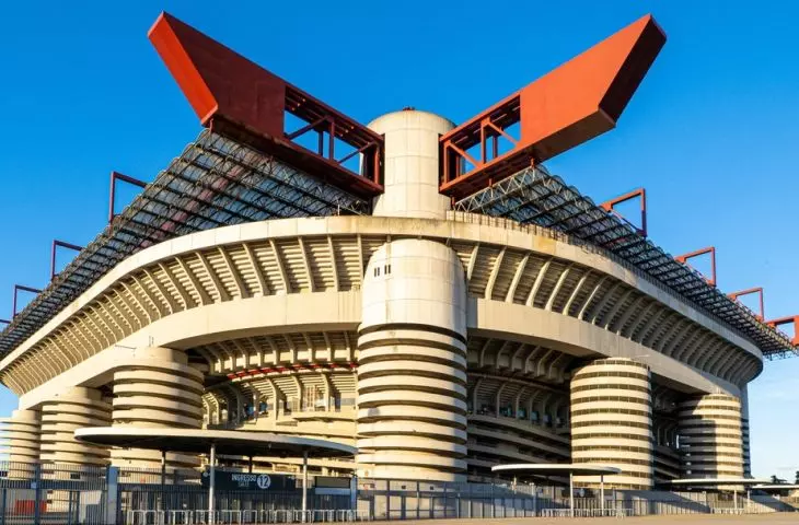 San Siro Stadium from the human level