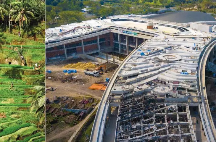 Organic rooftop farm in Thailand