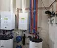 Power Evo-X and Mynute X boilers, Service and residential building in Ziemnice.