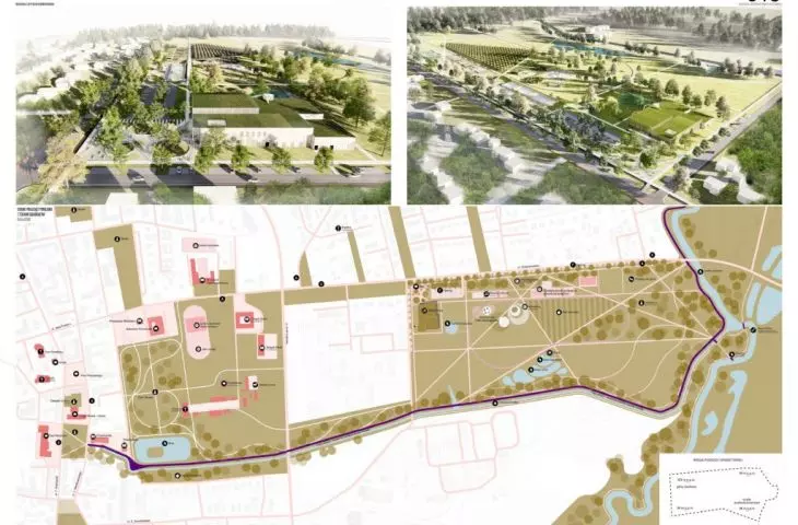 II place, site plan