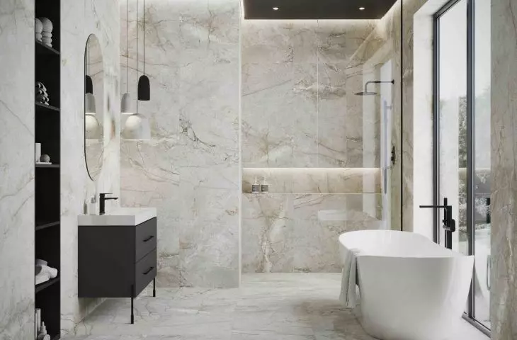 Cersanit SINKLER, light gray, matte - bathroom